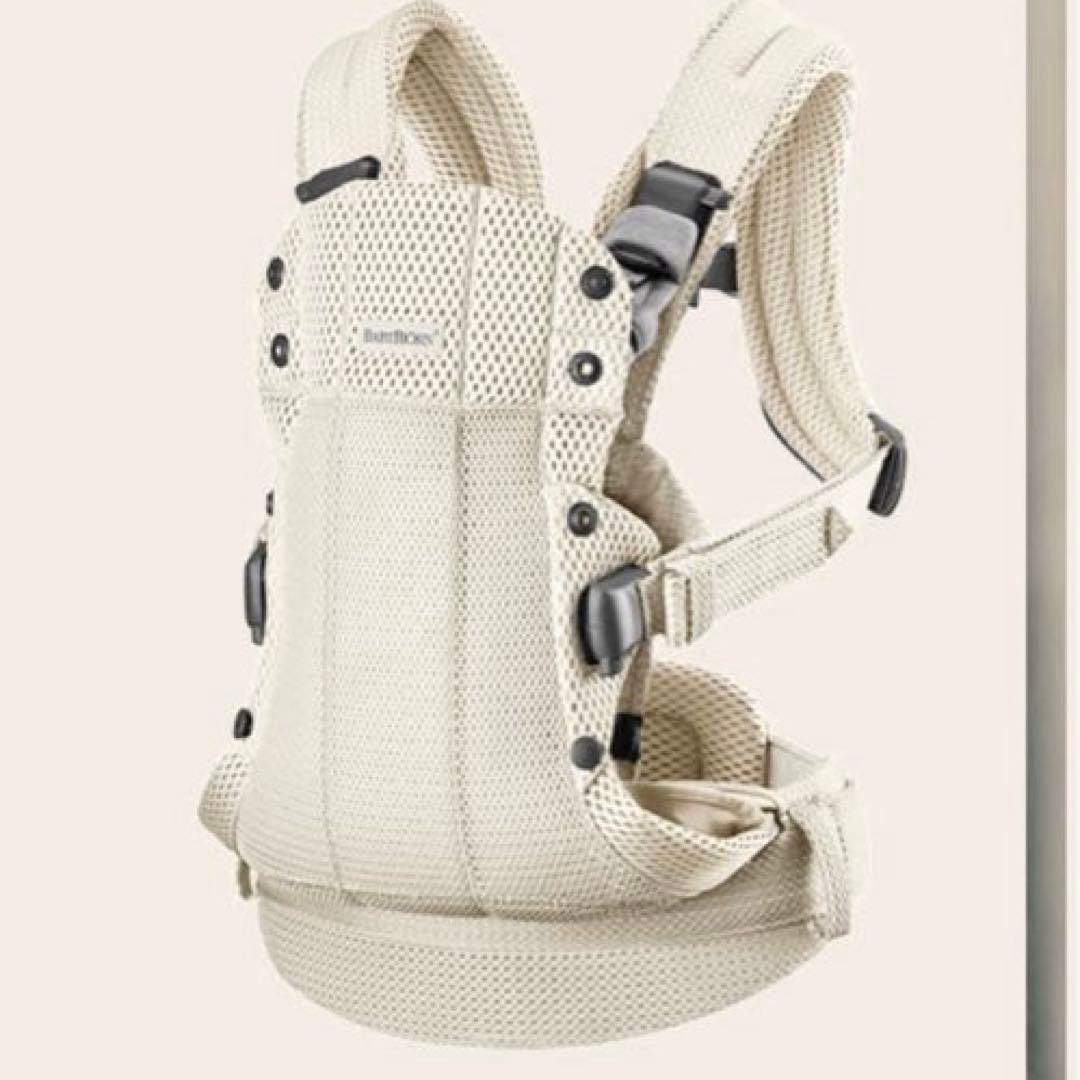 ベビーキャリア Harmony メッシュ クリーム