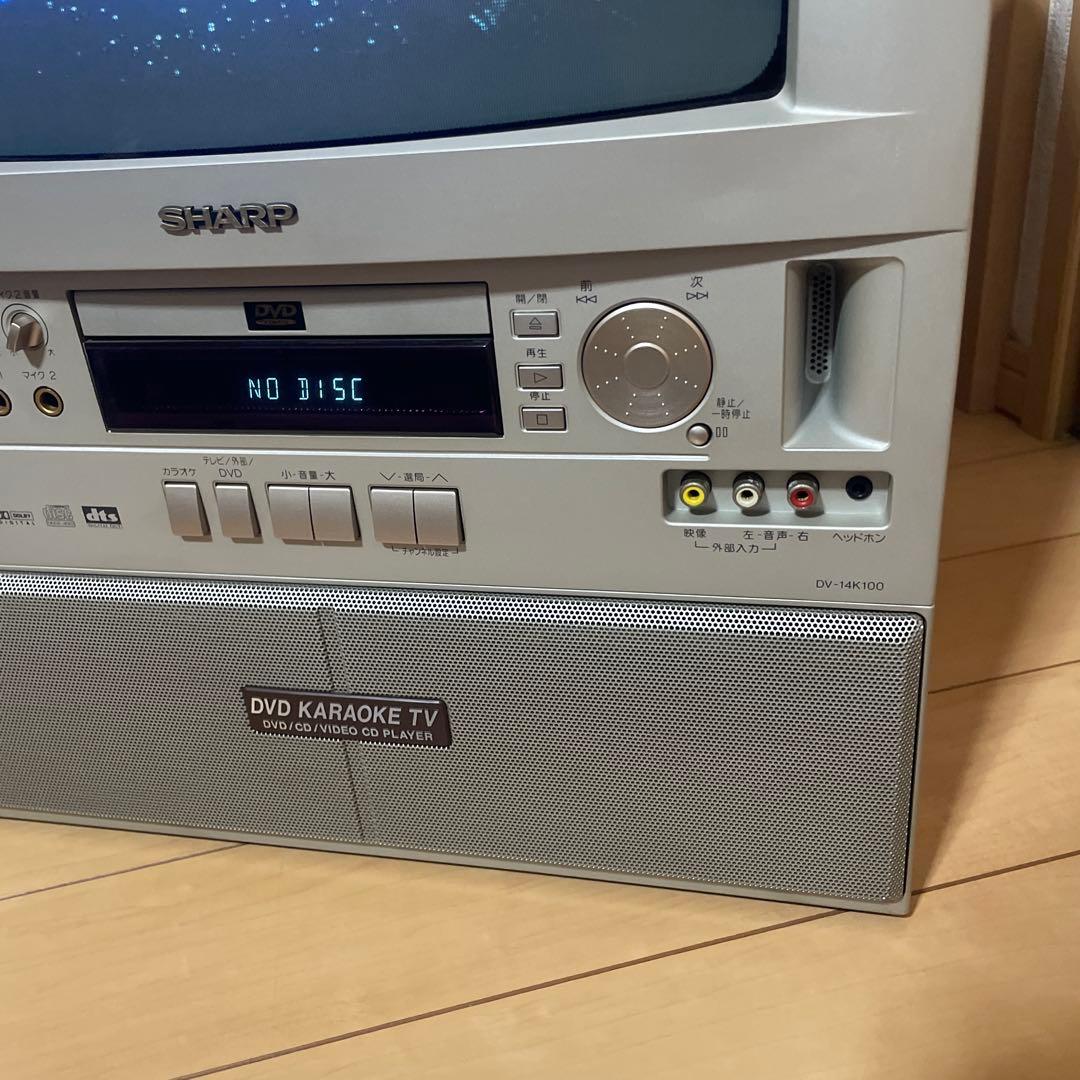 #788 SHARP シャープ　DV-14K100 リモコン2個付き　希少品