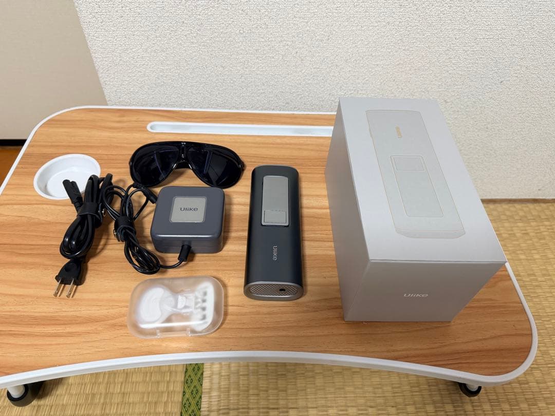 Ulike AIR2脱毛器 グレー 充電器付き