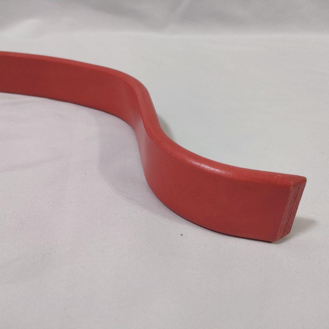 stokke トリップトラップ　木製ガード 革股ベルト　ベビーセット　レッド