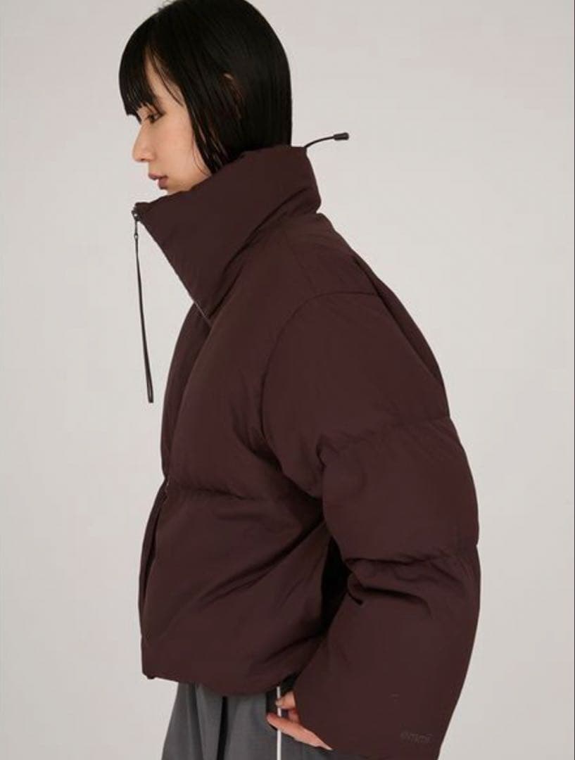 ★超美品★emmi エミ クロップドフォルムダウンコート　ブラウン 完売品