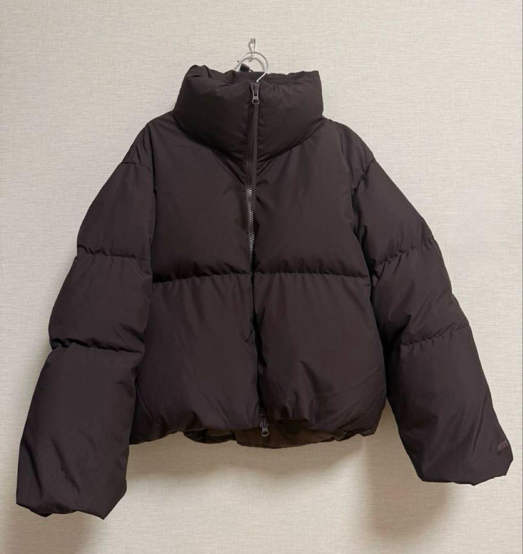 ★超美品★emmi エミ クロップドフォルムダウンコート　ブラウン 完売品