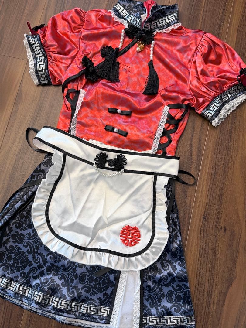 Malymoon ラーメンチャイナガール　レッド　赤