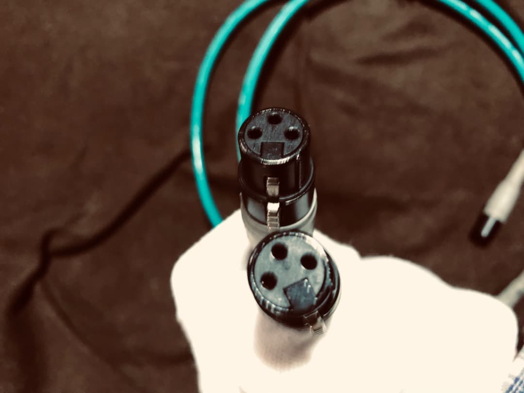 カルダス・CROSS／バランスXLRケーブル１mペア／定価９万３９００円