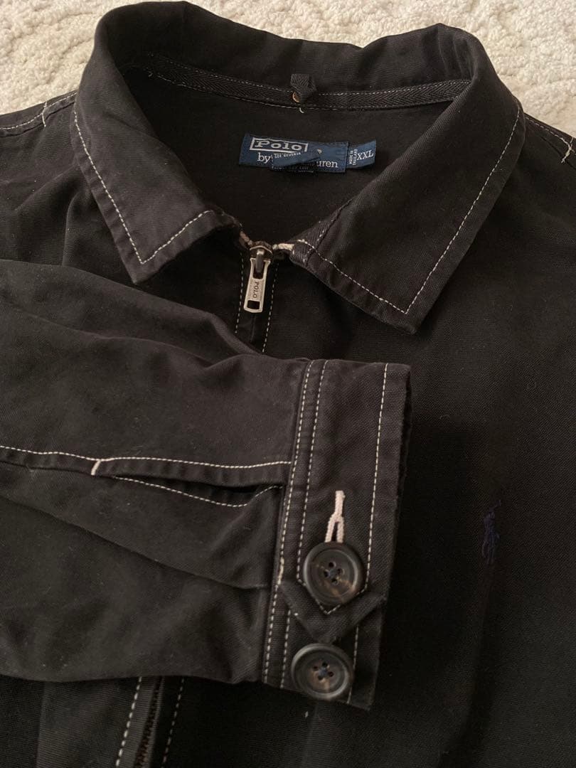 Polo by Ralph Lauren スイングトップ 後染めブラック XXL