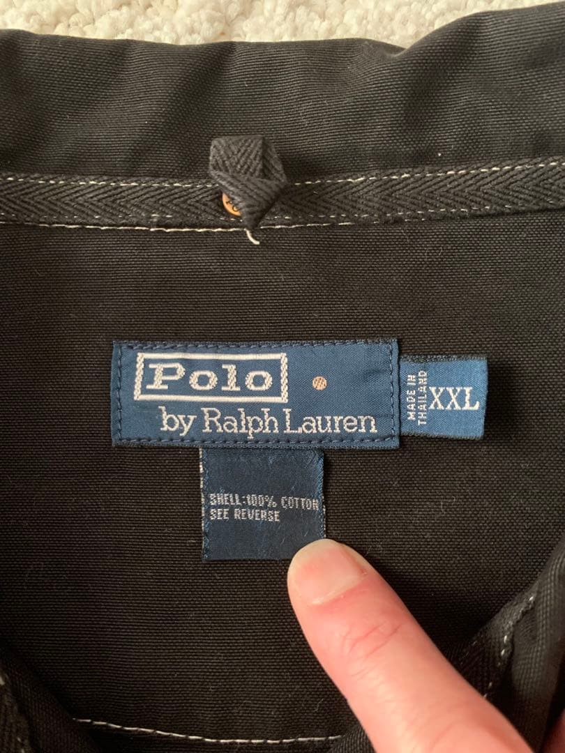 Polo by Ralph Lauren スイングトップ 後染めブラック XXL