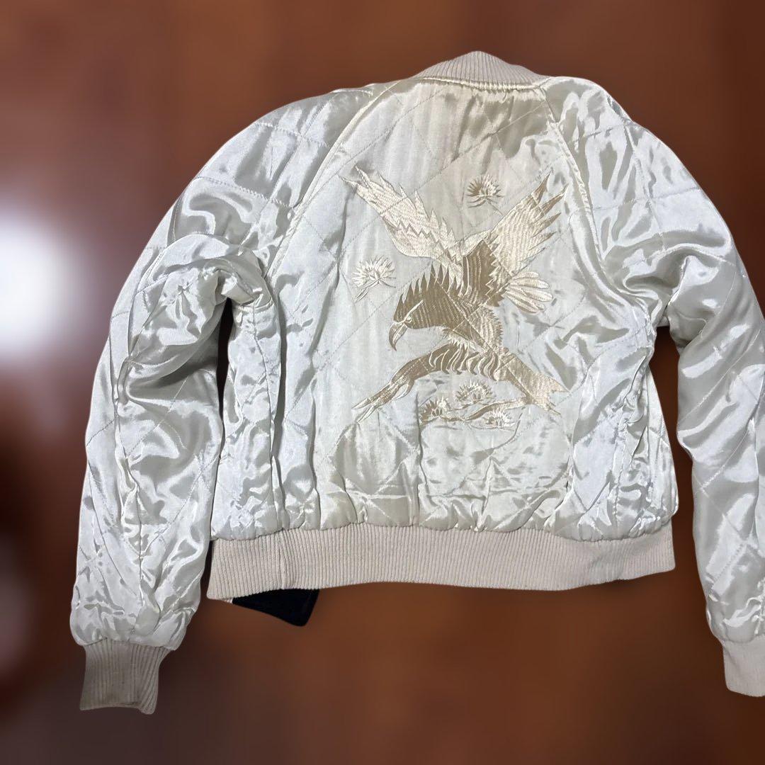 別珍スカジャン　リバーシブル　虎　復刻