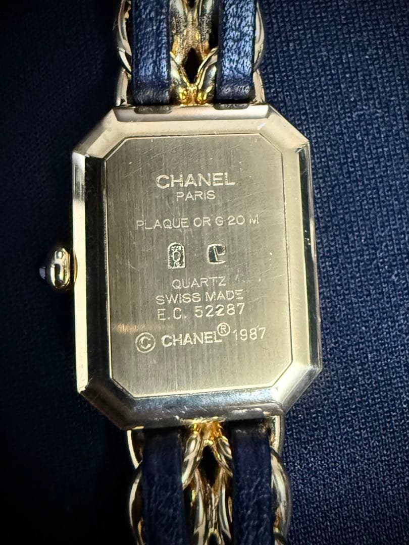 シャネル CHANEL プルミエール M 腕時計 箱・保証書付き