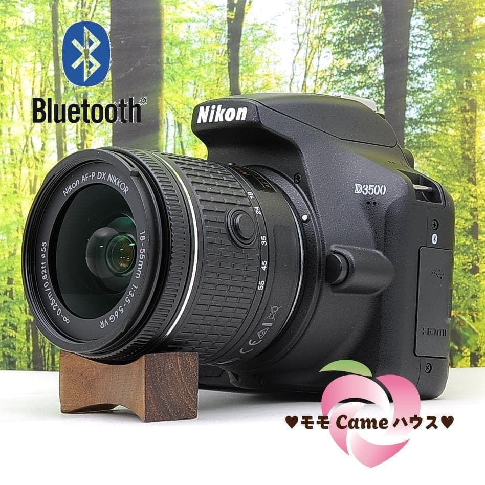 ショット数3022枚！最新機種！Bluetooth搭載☆ニコン D3500