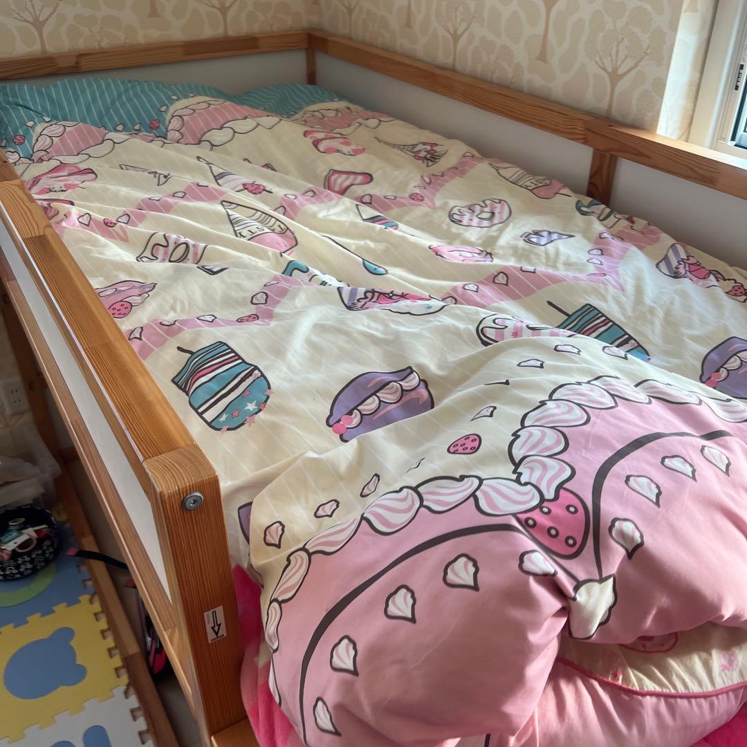 引き取り 解体出来る方限定IKEAキューラベッド布団敷布団付き