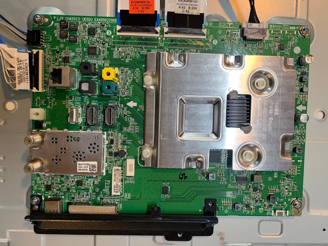 LG 43V型 液晶テレビ43UM7500PJA基盤セット