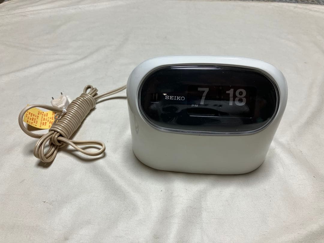 スペースエイジ　SEIKO パタパタ置き時計　SD-502