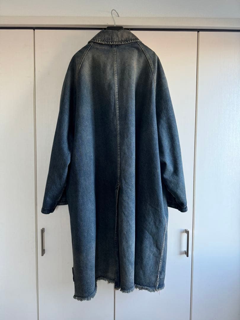 バレンシアガ 19AW デストロイド デニムコート