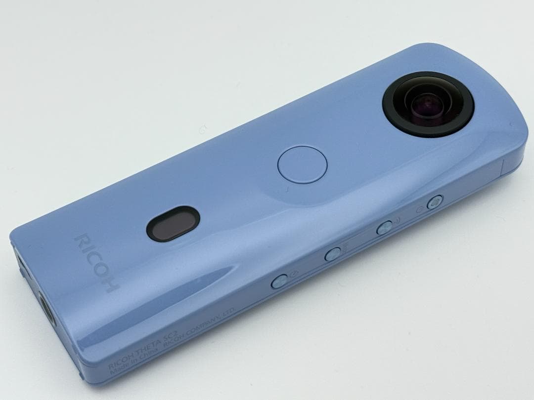 【極上美品】RICOH THETA SC2 ブルー リコーシータ 360度カメラ