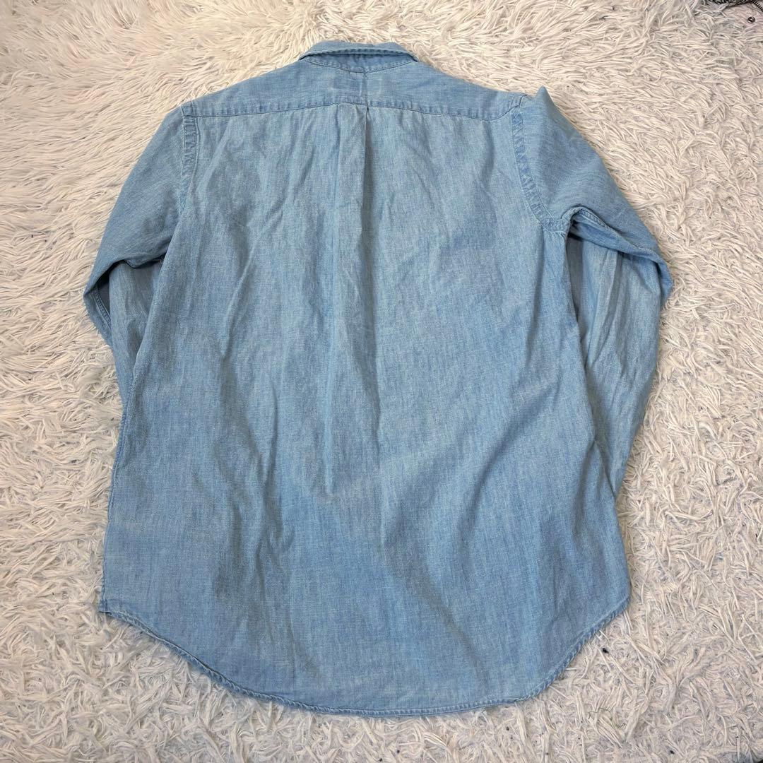 Ralphラルフローレン　シャンブレー　デニム　シャツ