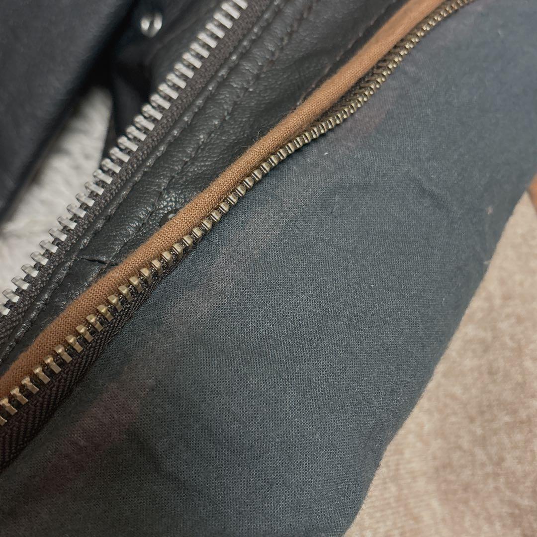 Schott(N-1ゴートレザーデッキジャケット L)