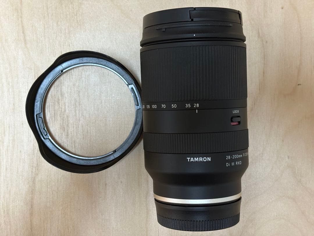 TAMRON Di III RXD 28-200mmズームレンズ