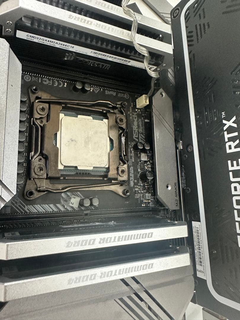 Asrock x299 creator マザーボード