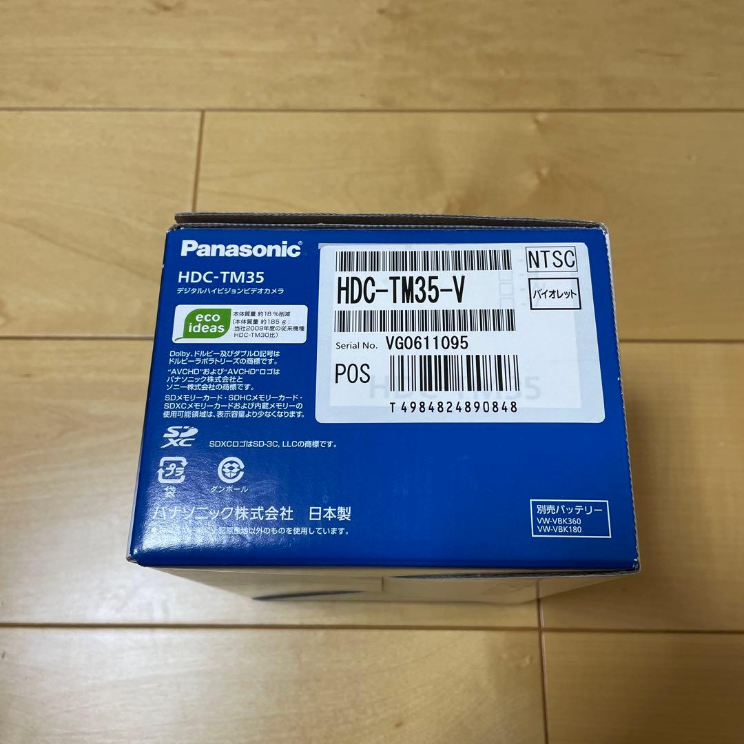 Panasonic HDC-TM35 ビデオカメラ本体