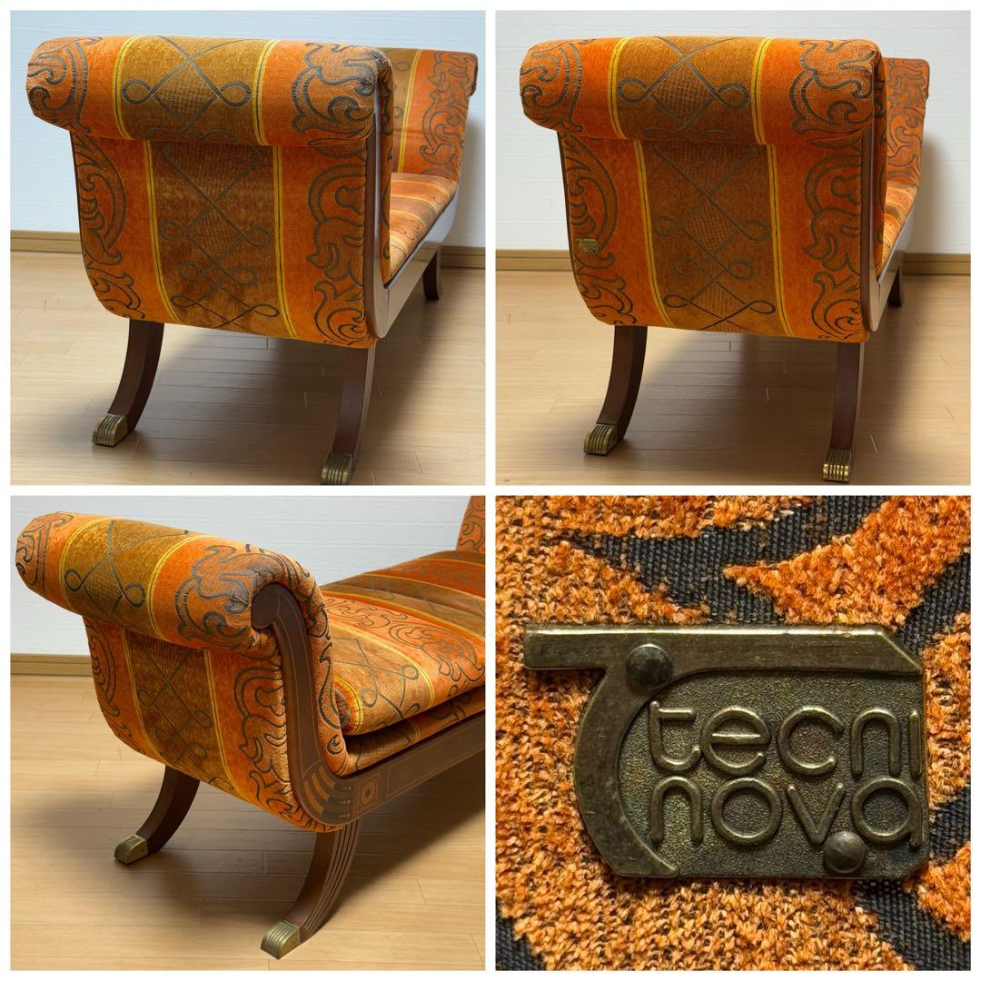 【状態良好】Tecni Nova テクニノヴァ 高級ソファーベンチ ベンチソファ