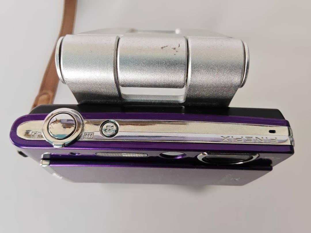 *プロフ必読FinePix Z110 富士フイルム デジカメ パープル