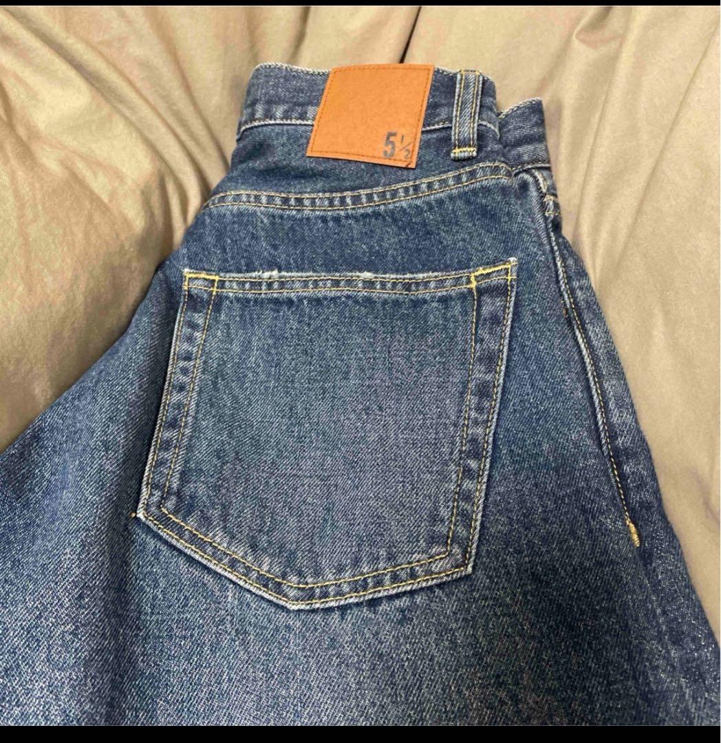 Spick&Span スピック&スパン　バギーデニム