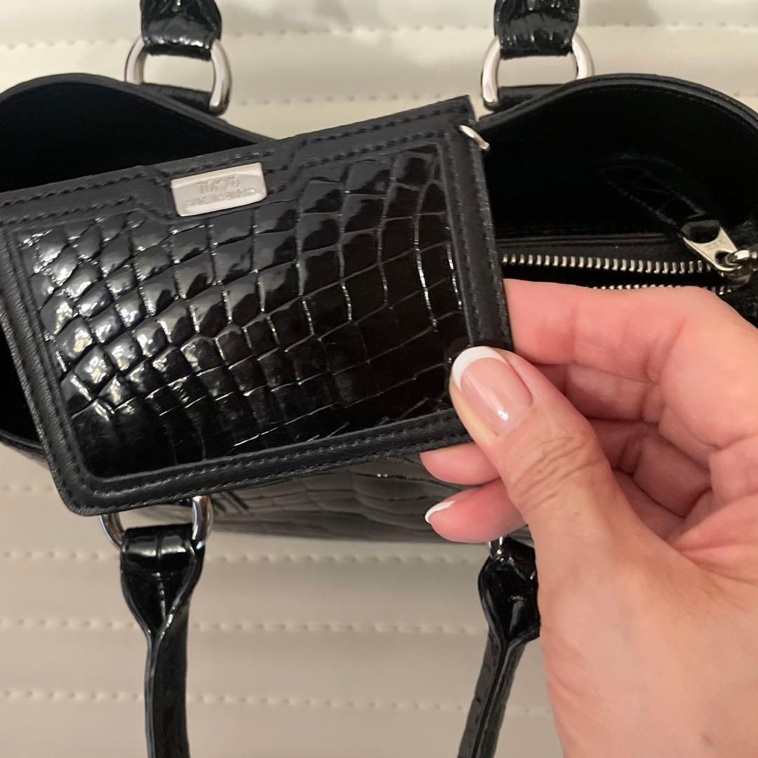 クロコダイル　ミニ　ショルダーバッグ