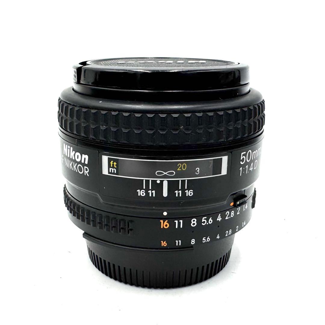 美品 Nikon ニコン AF NIKKOR 50mm f1.4 D