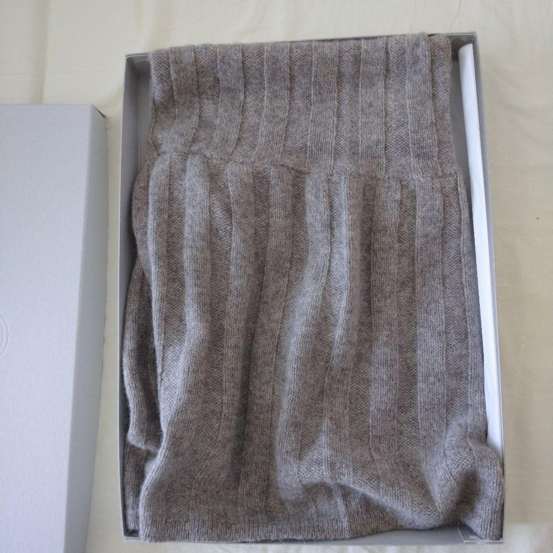 CA & Co. カシミヤ ネックウォーマー グレー