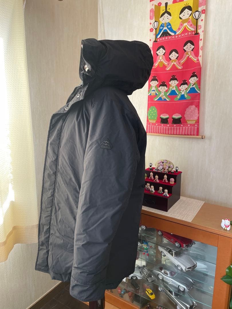 別注 BEAMS PYRENEX ピレネックス アヌシー ダウン 黒ワッペン S