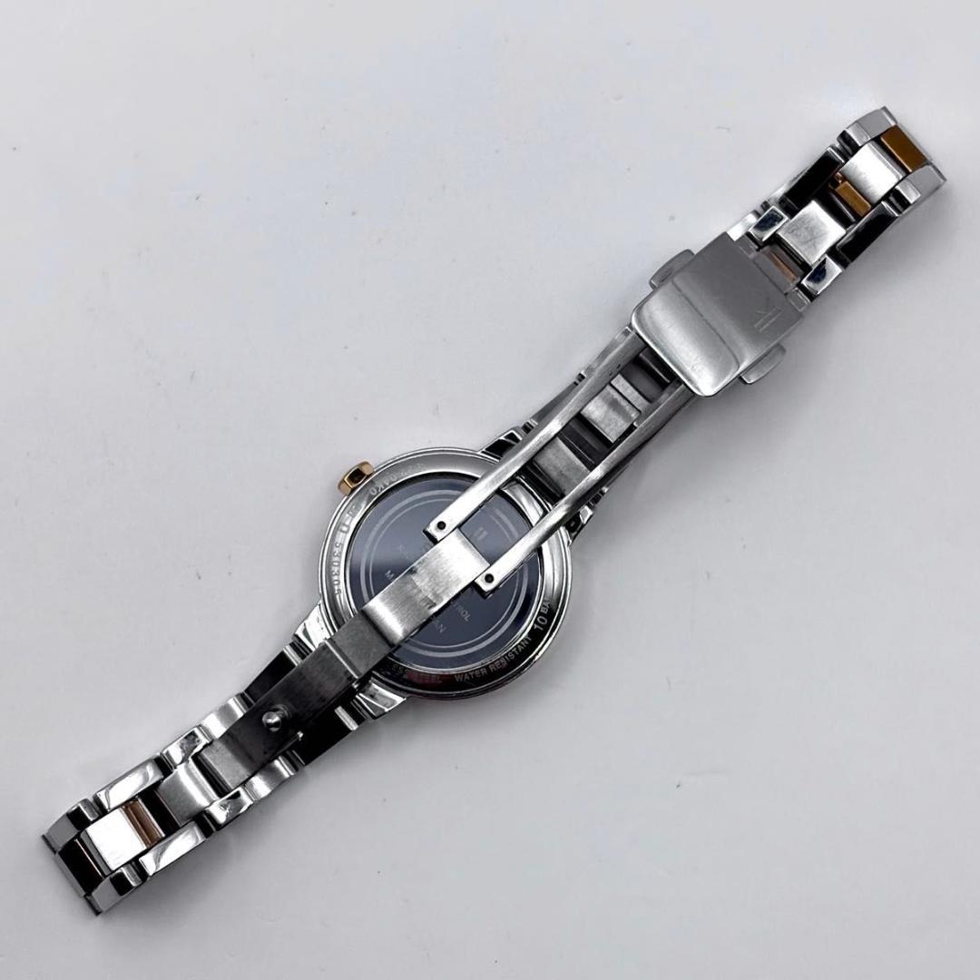 セイコー ルキア 電波ソーラー デイト レディース ピンク 稼働品