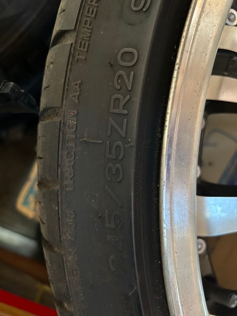 TERE 245/35ZR20 タイヤ・ホイールセット 20インチ