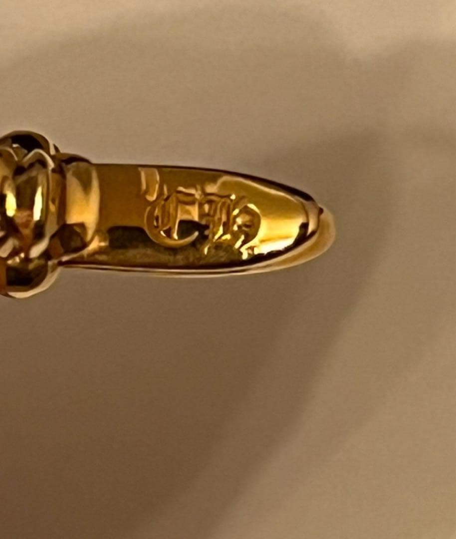 クロムハーツ ベイビーファット chクロス 22k ベビーファット 付属品完備