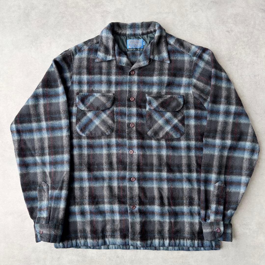 そ*ら様 PENDLETON ペンドルトン ボードシャツ チェック Lサイズ ビ