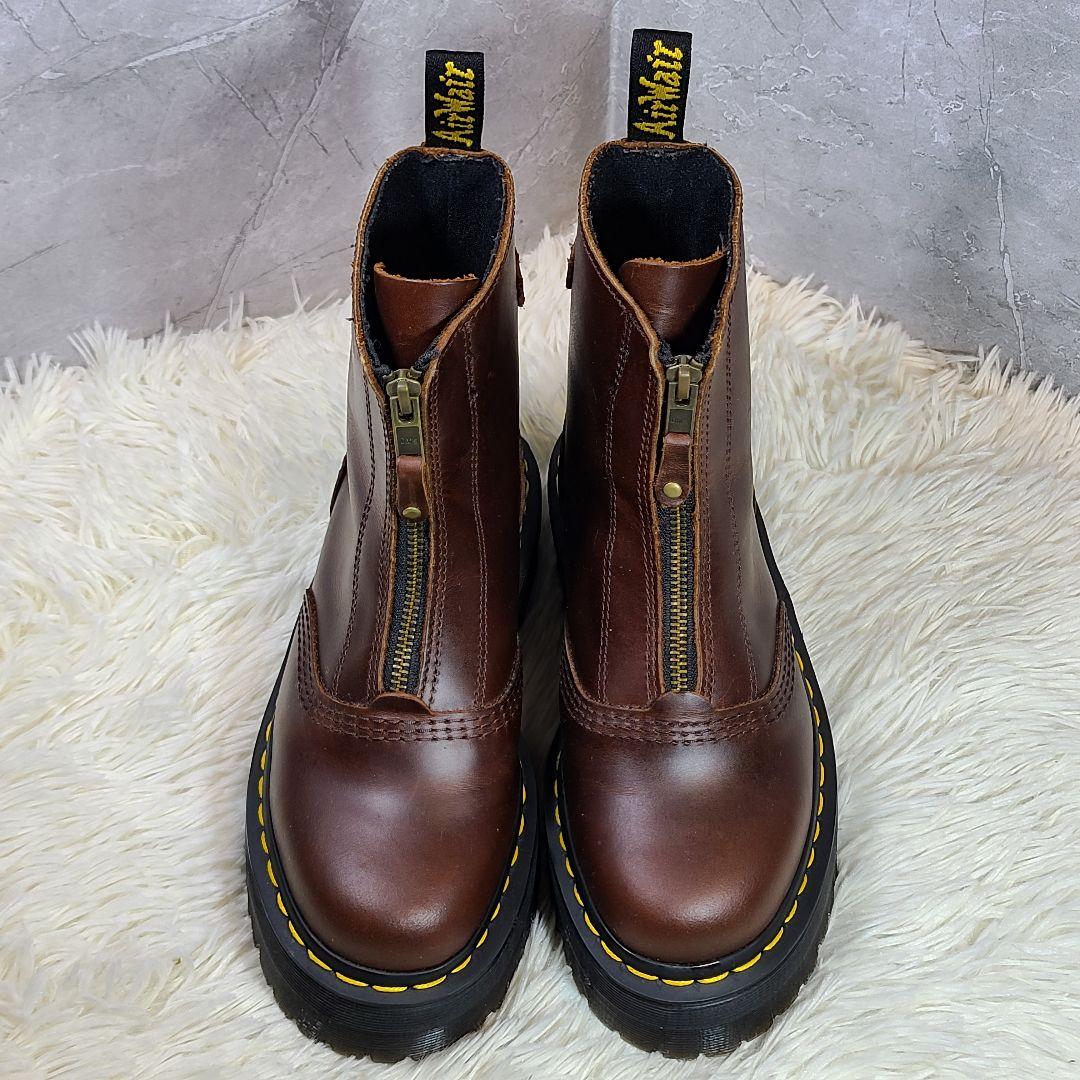 【Dr.Martens】JETTA　ジェッタ　フロントジップブーツ　ダブルソール