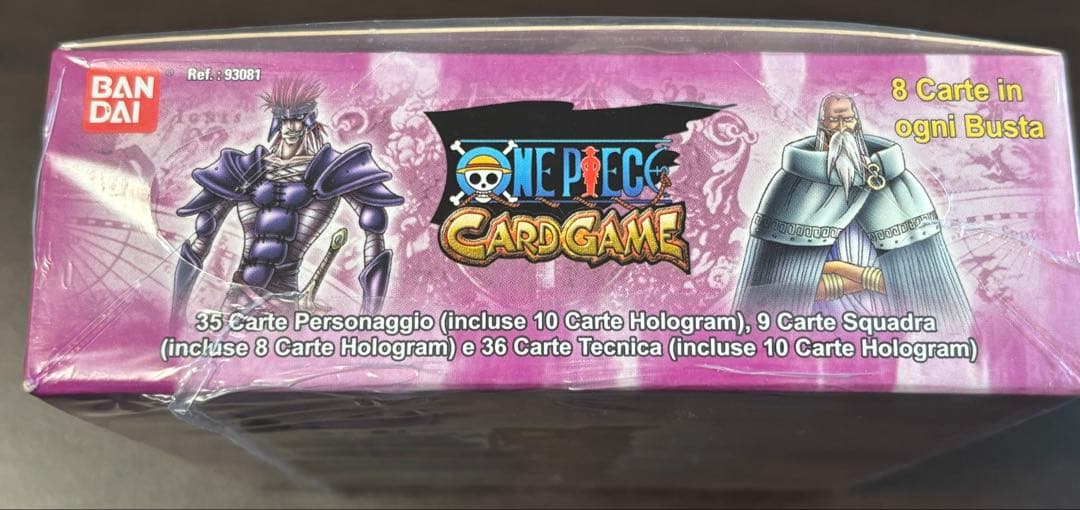 ワンピース カード 旧 未開封 シュリンク付き BOX 海外 9弾