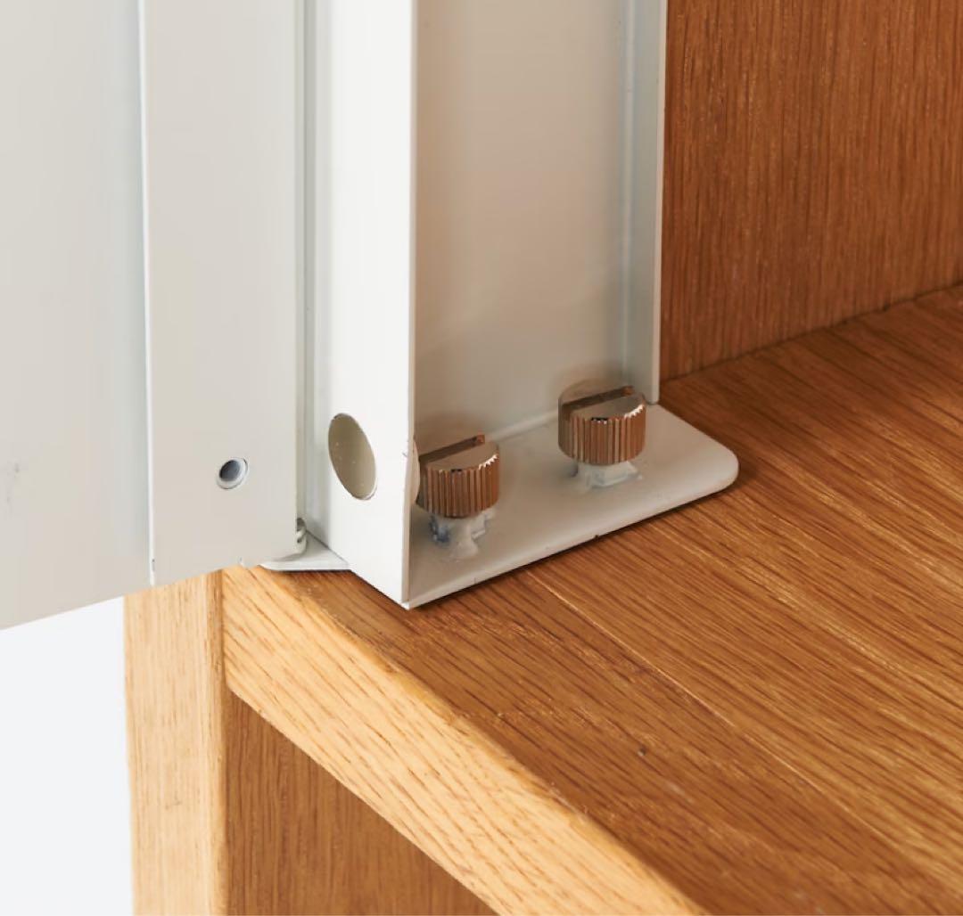 ☘️送料無料⭐️希少⭐️無印良品⭐️美品⭐️５枚セット⭐️スタッキングシェルフ用扉 アクリル