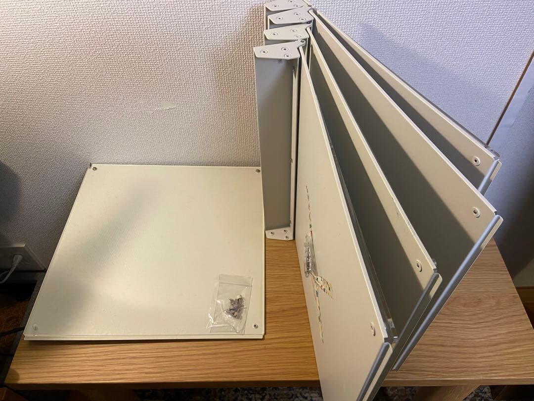 ☘️送料無料⭐️希少⭐️無印良品⭐️美品⭐️５枚セット⭐️スタッキングシェルフ用扉 アクリル