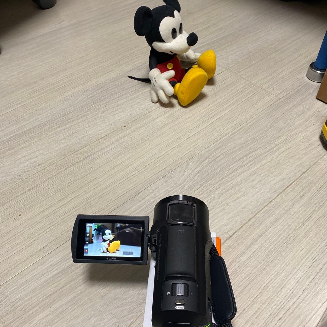 SONY FDR-AX45 4Kビデオカメラ 本体と付属品と箱