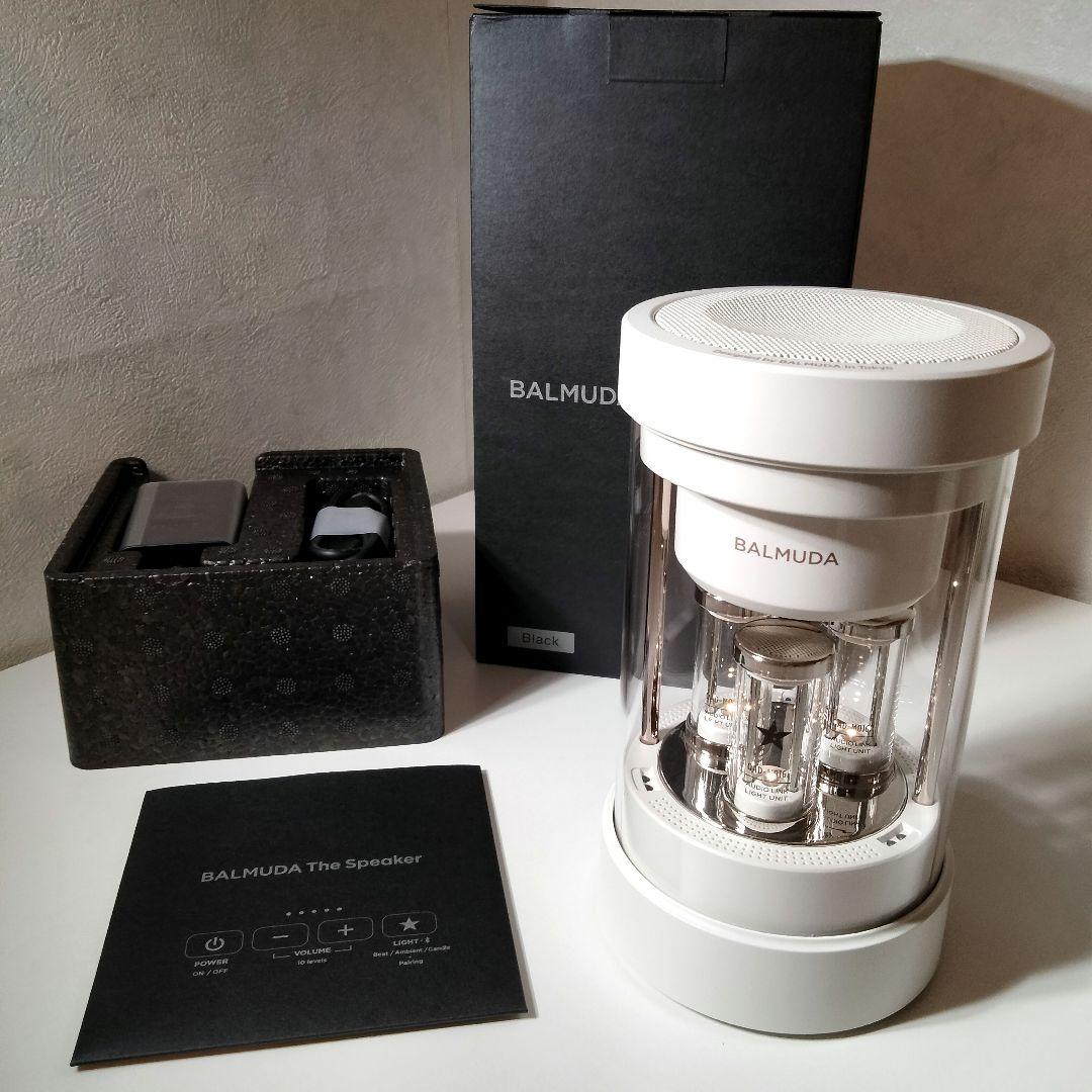 バルミューダ　BALMUDA M01A-WH スピーカー ホワイト　461