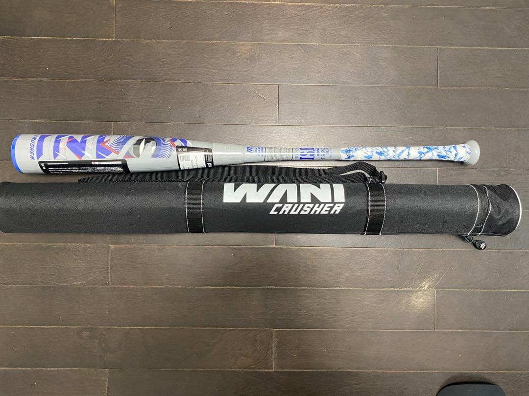 マルチ ワニクラッシャーパワー「青ワニ」 ジュニア 軟式用バット