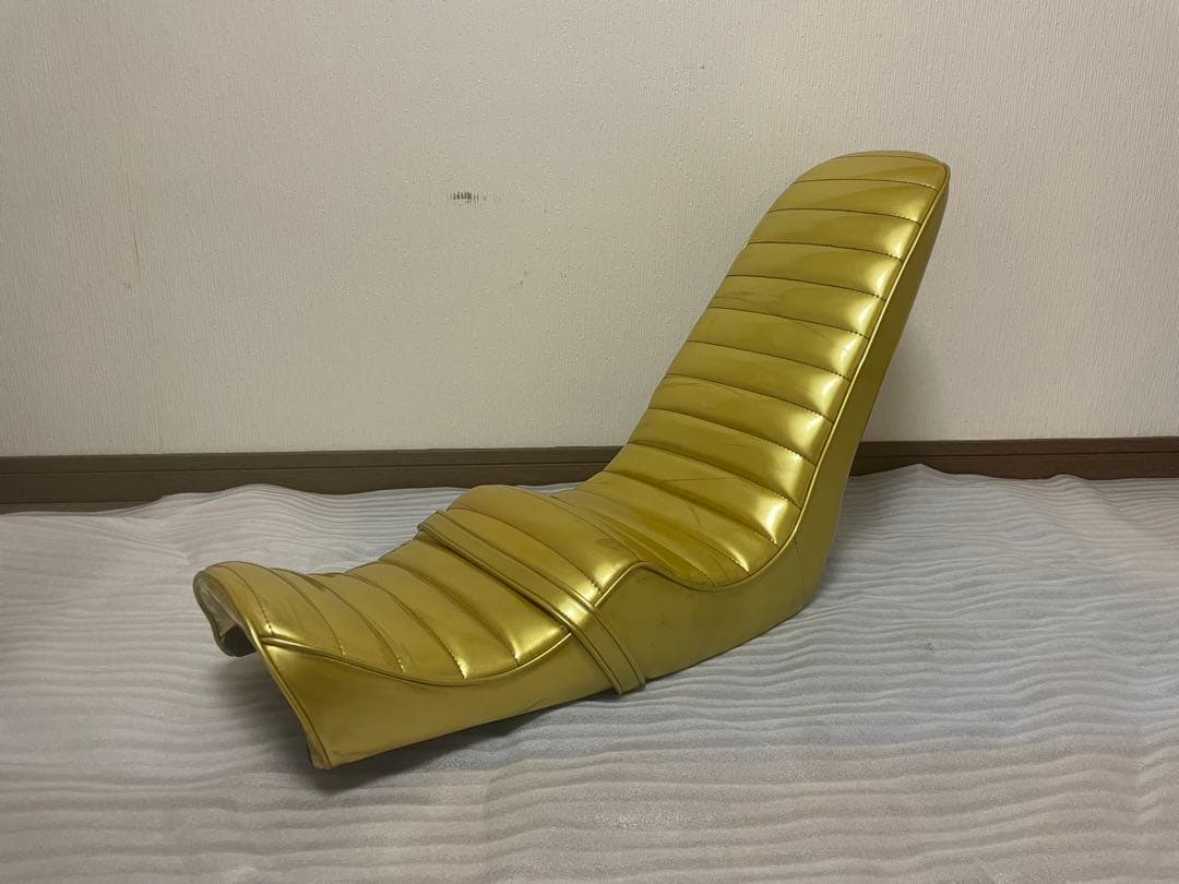 渋い！当時物！川口シート！スケベ椅子三段シート！ゴールド GS400