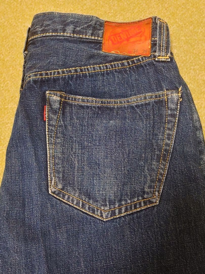 DENIME オリゾンティ期 大戦モデル W34 股下75cm 穴なし