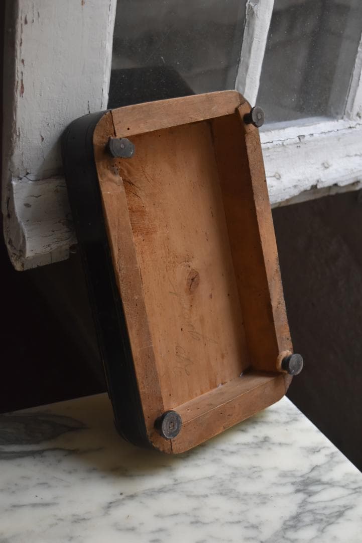 フランス19世紀　ガラスドーム台座　N3　アンティーク