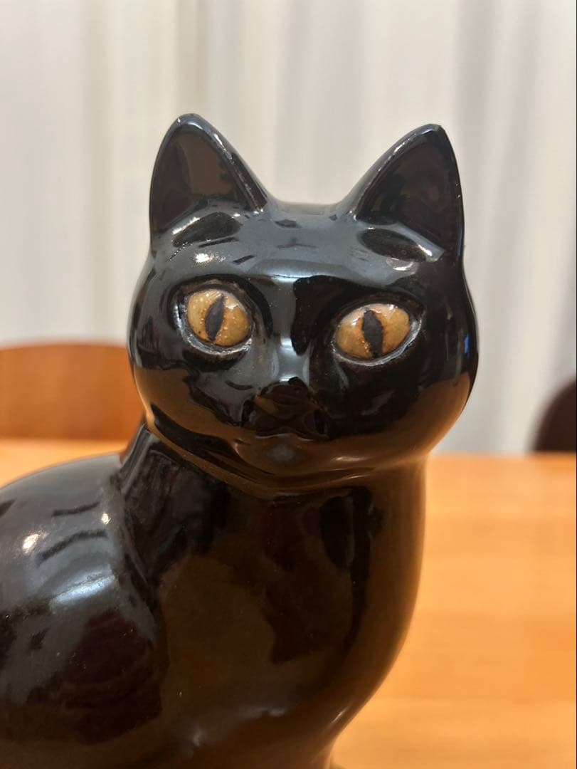 リサラーソン KATT MURRE 21cm ヴィンテージ　ねこ　ネコ　黒猫