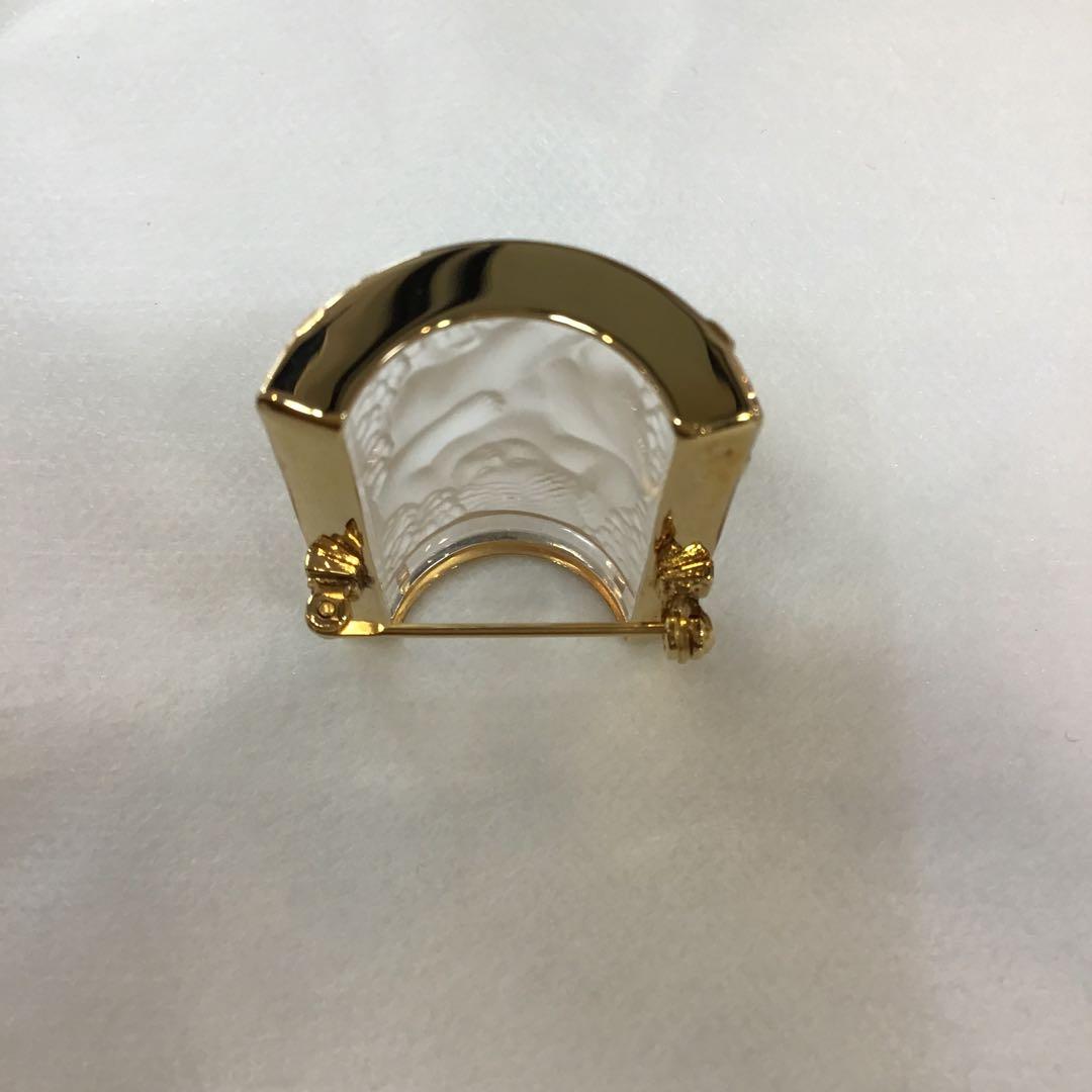 ヒロリン　　　ラリック　ブローチ　アンファンエンジェル