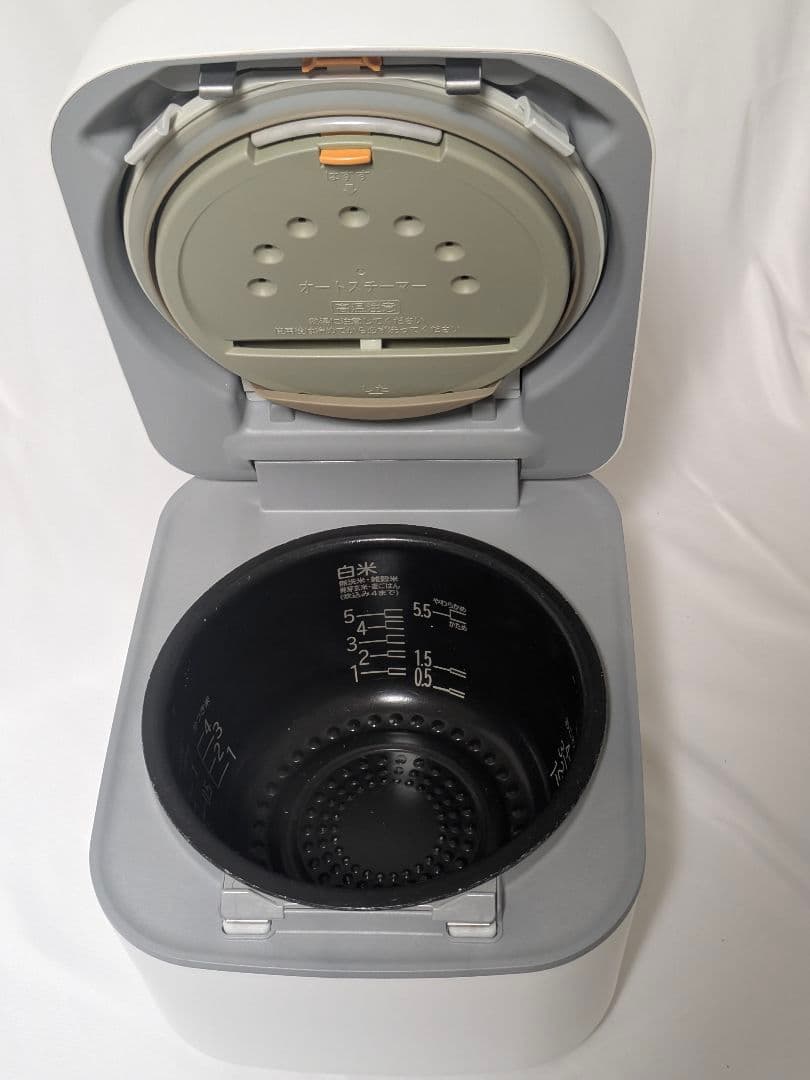 日立 圧力＆スチーム IH炊飯器5.5合炊RZ-V100FM