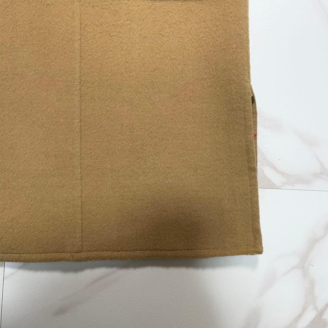 希少✨バーバリーズ ロングダッフルコート カシミヤ ダブルフェイス ノバチェック