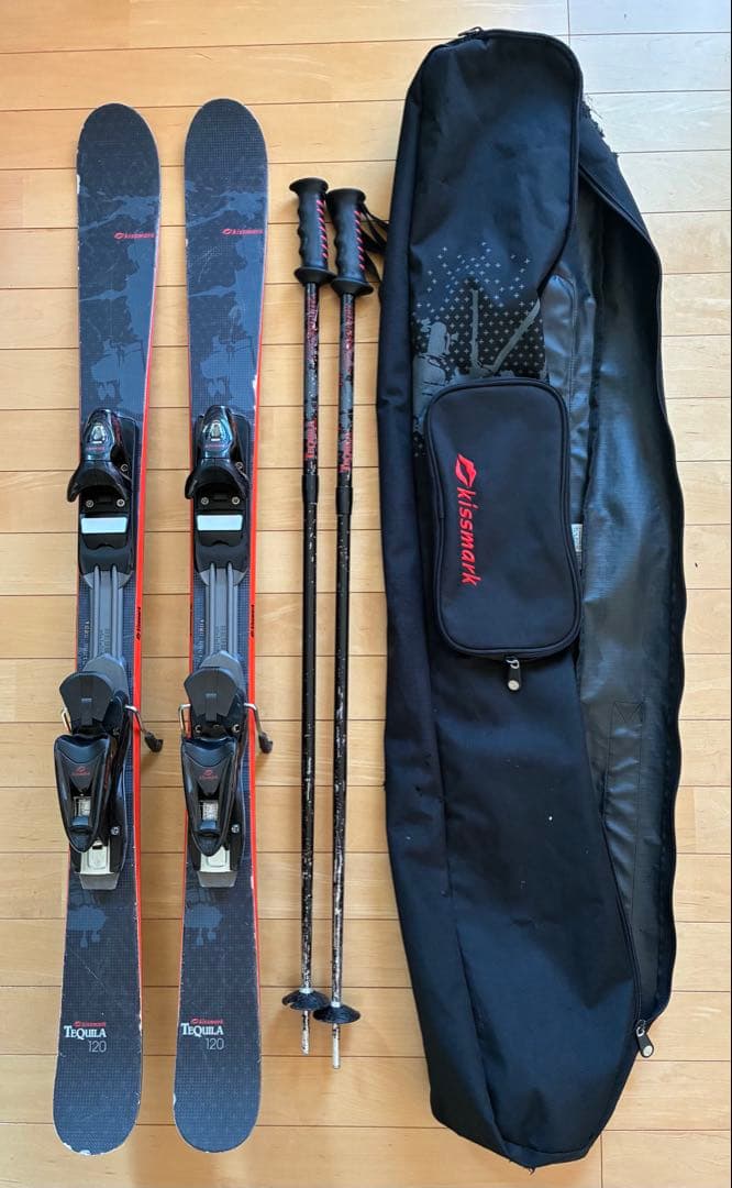 【最終価格】KISSMARK tequila 120 ミッドスキーセット