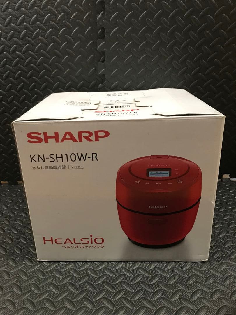 SHARP KN-SH10W-R ヘルシオホットクック（レッド）
